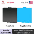 BIQU Panda Build Plate CryoGrip Coating No Clog 256x256mm Spring Steel Double-sided Textured for BambuLab P1 X1 X2D 3D Printer