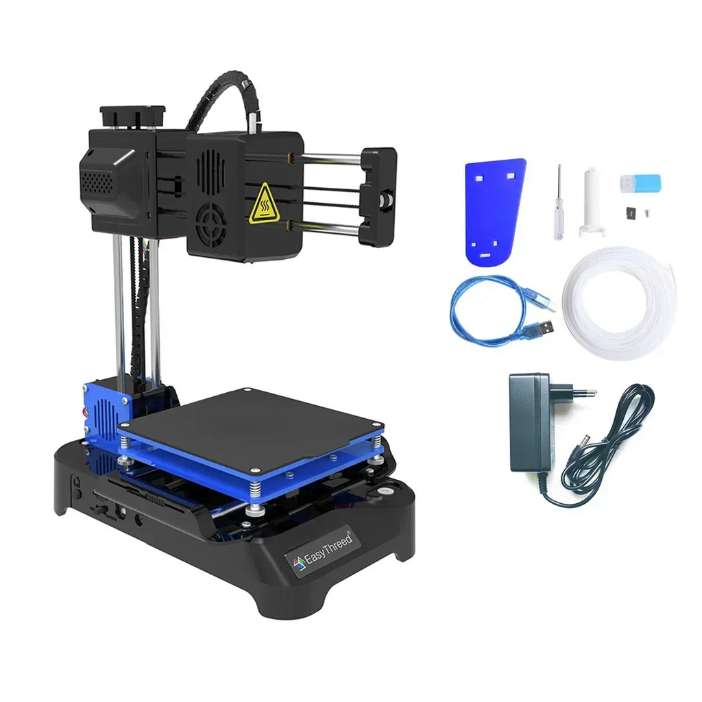 Easythreed K7 Mini Desktop 3D Printer Small Home Use 3D Printing Machine Toy Model Making For Beginners