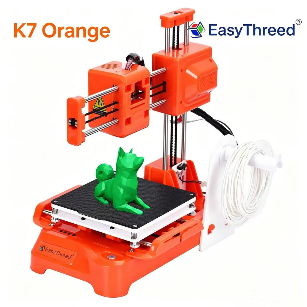 Easythreed K7 Mini Desktop 3D Printer Small Home Use 3D Printing Machine Toy Model Making For Beginners