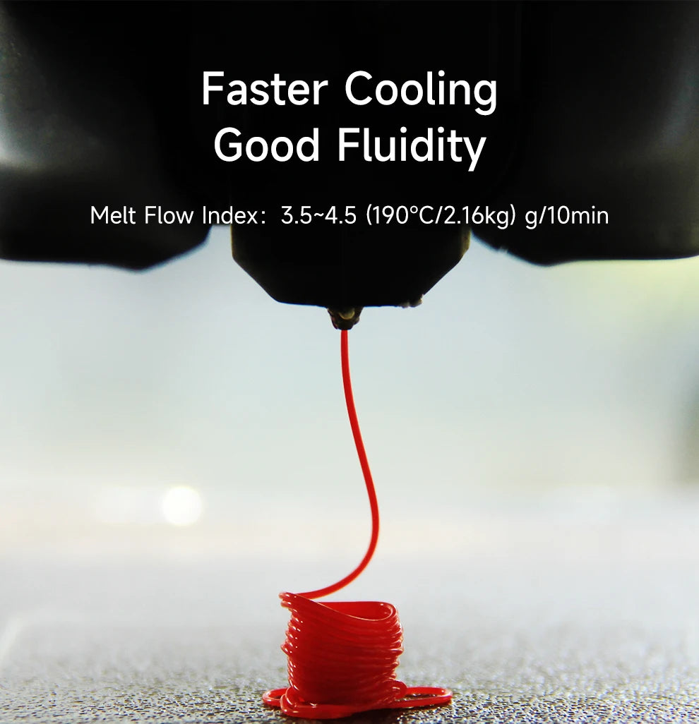 eSUN High Speed PLA 3D Filament 1KG 1.75MM Basic PLA 3D Printer Filament For Bambu Lab PLA-Basic Filament Upgraded PLA Filament