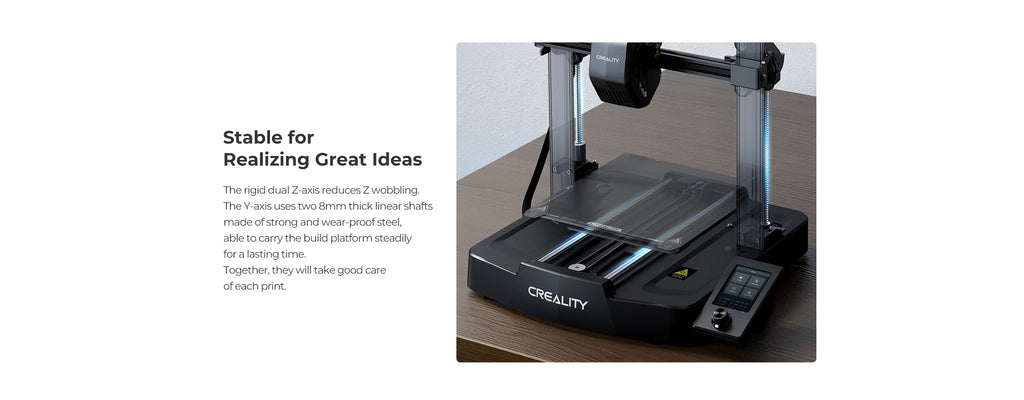 Creality 3D Ender-3 v3 SE Printer Dual Z-axis Capable Sprinte Direct Extruder Worry-free Auto Leveling Faster Printing Speed