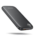 Ultra-Slim 10000mAh Portable Charger with Fast Charging (Max 12V/4.5A), USB-C Input/Output, Lightweight Travel Power Bank.