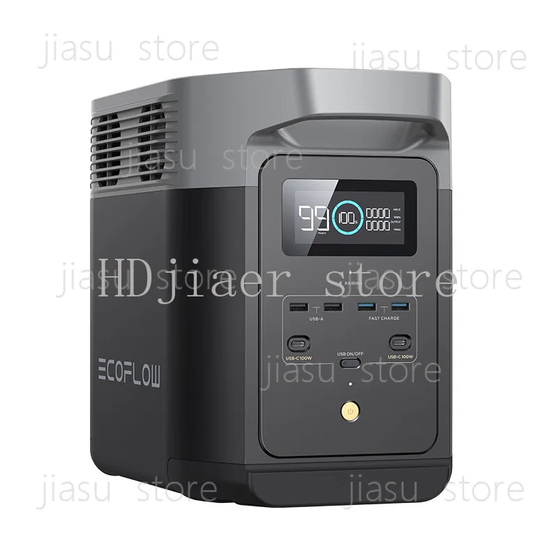 ECOFlow DELTA 2 1800W Rechargeable Portable Power Station for Camping Household Backup Portable Power Distribution Equipment