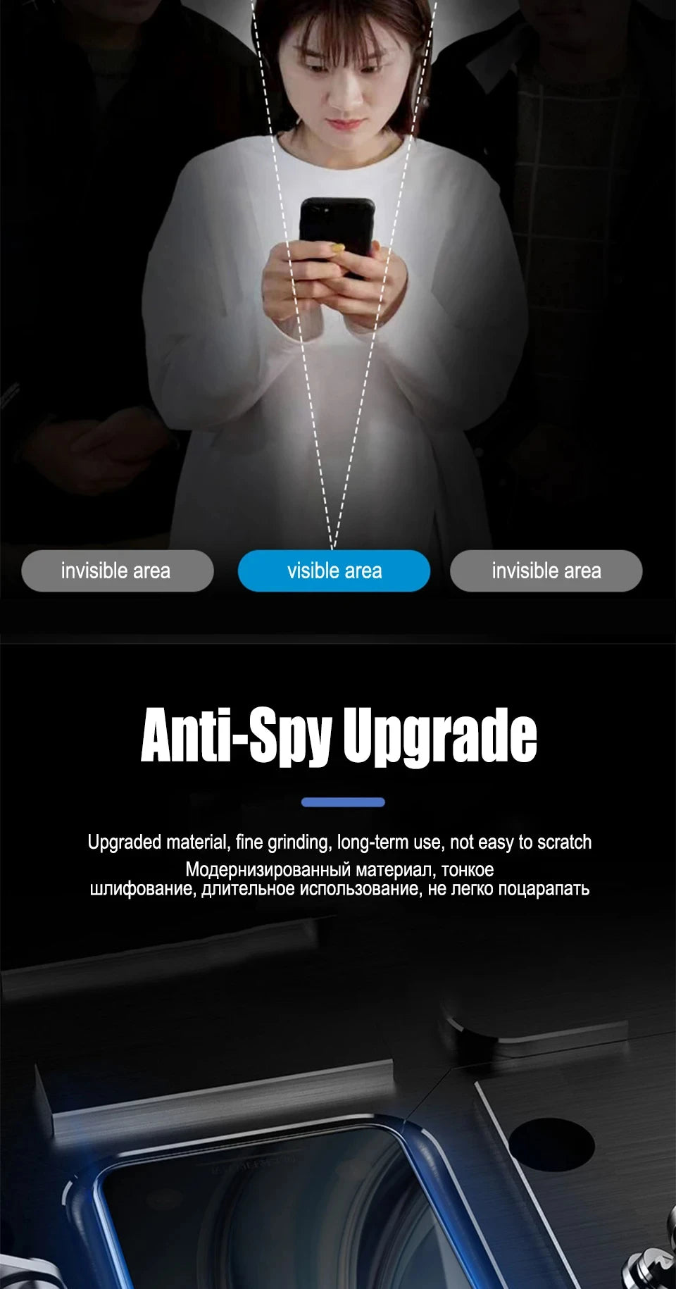 2Pcs Privacy Hydrogel Film For iPhone 6 7 8 14 13 12 11 15 16 Pro Max Plus Mini Anti-Spy Screen Protector For iPhone X XR XS Max