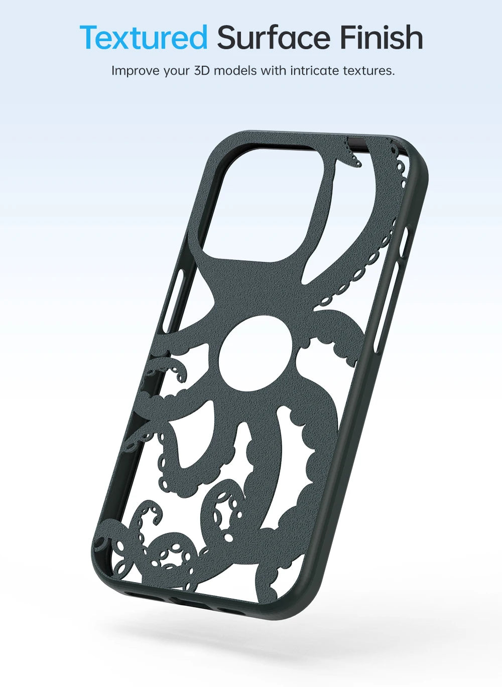BIQU Panda Build Plate CryoGrip Coating No Clog 256x256mm Spring Steel Double-sided Textured for BambuLab P1 X1 X2D 3D Printer