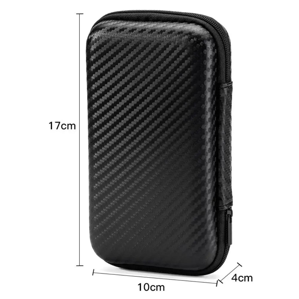 Shockproof Headphones Carrying Case EVA Waterproof Headphones Personalized Box Double Zipper Design Dust-proof Headphone Storage
