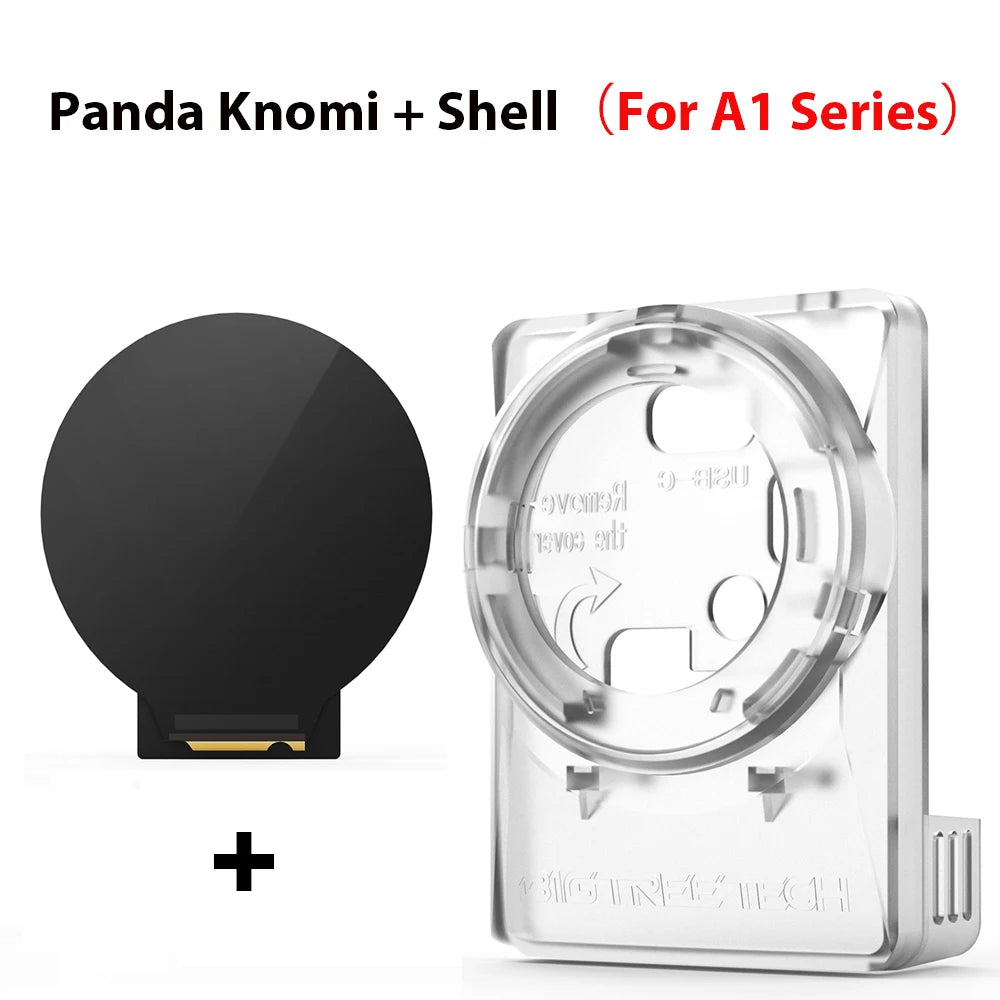 BIGTREETECH Panda Knomi 3D Printing Progress Display for BambuLab A1 X1 P1 Printer Status Real-time Updates Customize UI OTA UPD