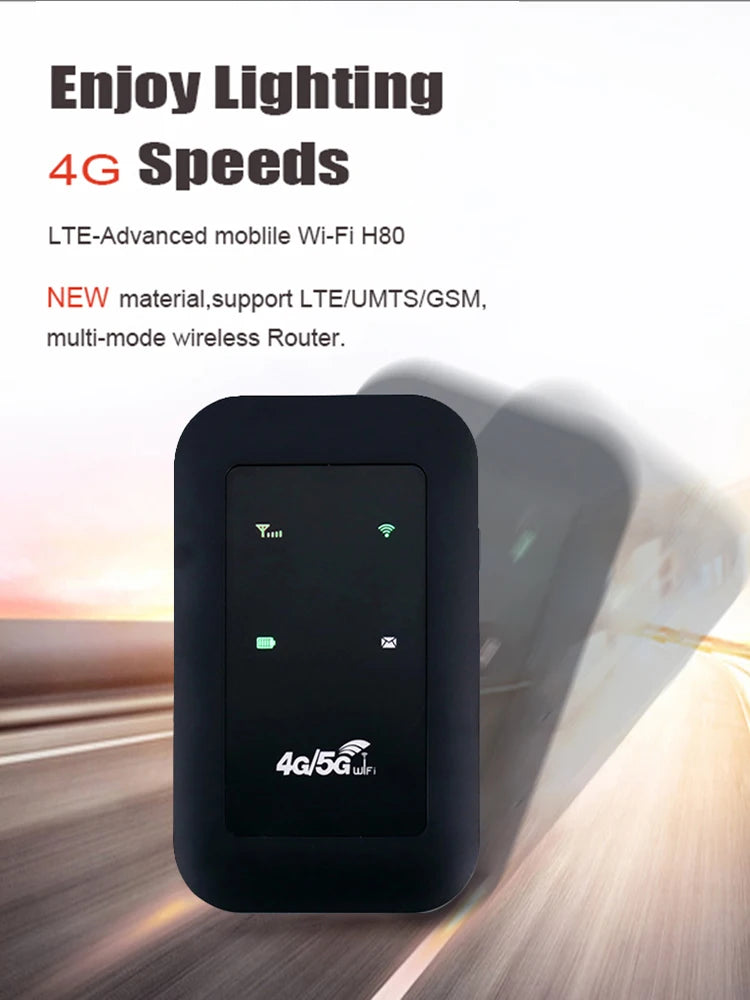 WiFi Repeater 4G Router Amplifier Network Expander 150Mbps 3G/4G SIM Card Slot