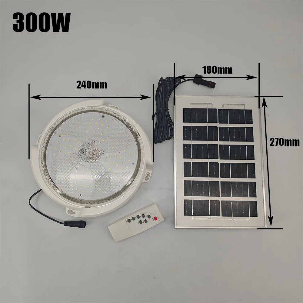 Solar lights Indoor Home Top Ceiling House Outdoor Garden pandent light Panel Lamp Fixture For Corridor Garden Living Room