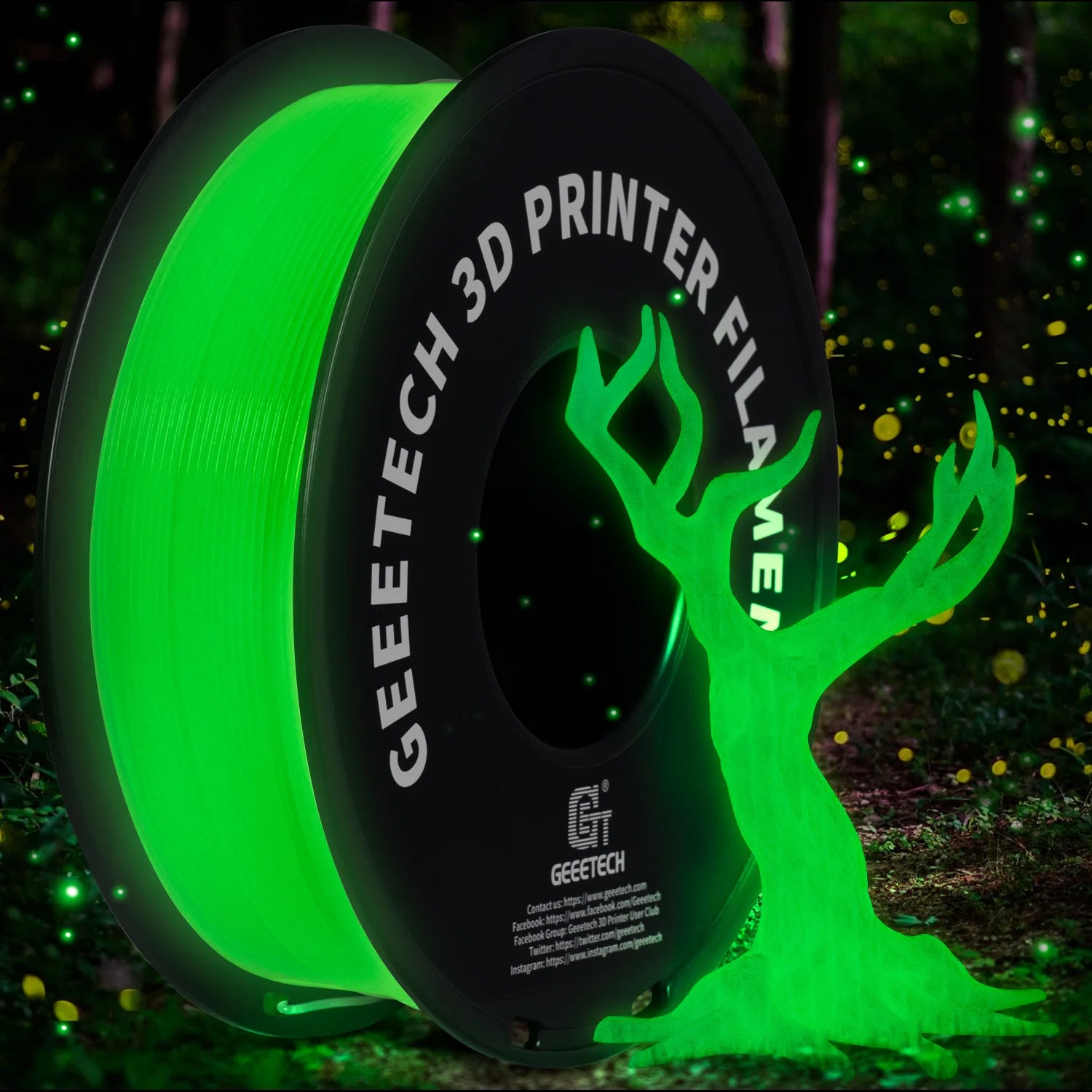 GEEETECH 1roll/1kg 1.75mm PLA Silk PLA  Filament Vacuum Packaging Overseas Warehouses Various Colors For 3D Printer Fast Ship