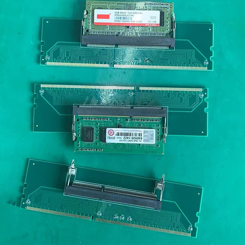 1-5PCS DR3 DDR4 Laptop To Desktop Memory Adapter Card SO-DIMM To PC DIMM Card Connector Card Memory Stick RAM Connector Adapter