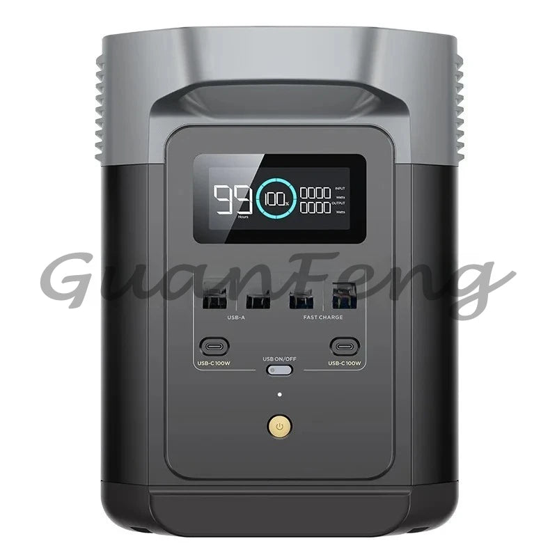 ECOFlow DELTA 2 1800W Rechargeable Portable Power Station for Camping Household Backup Portable Power Distribution Equipment