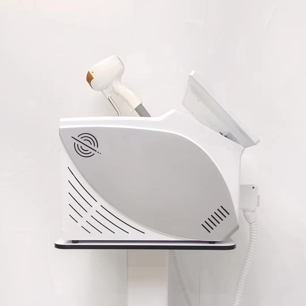 Soprano Best Hair Removal Laser Brand New Black Ice Platinum Cooling System 808nm Diode Laser Hair Removal Machine 4 Wavele